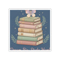 Butterfly Die-Cut Sticker – Dream Big Study Hard