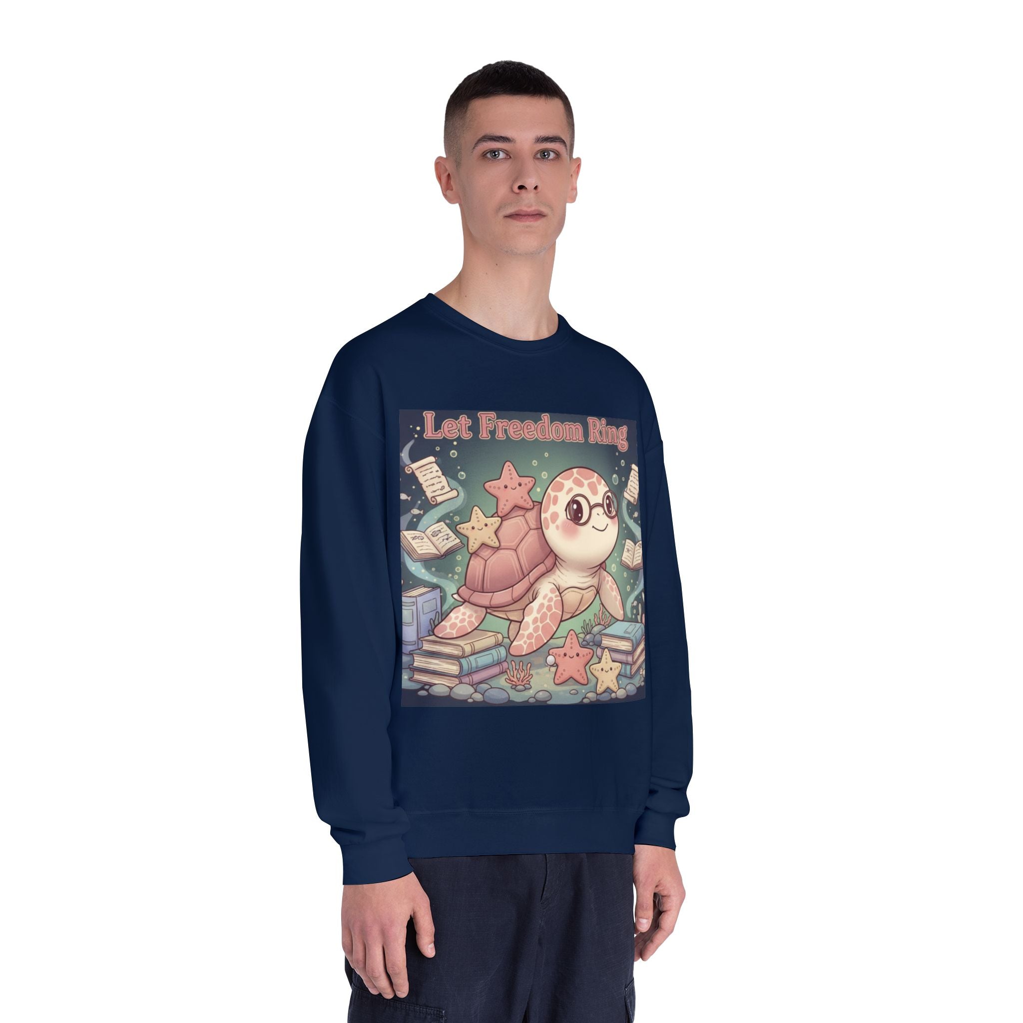 Turtle Crewneck Sweatshirt – Let Freedom Ring