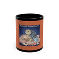 Turtle Black Mug 11oz – Making My Dreams Happen