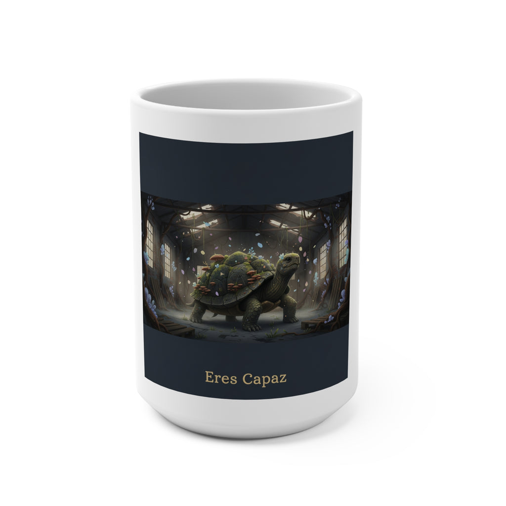 Eres Capaz Turtle Mug 15oz