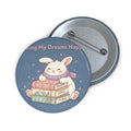 Rabbit Pin Button – Making My Dreams Happen