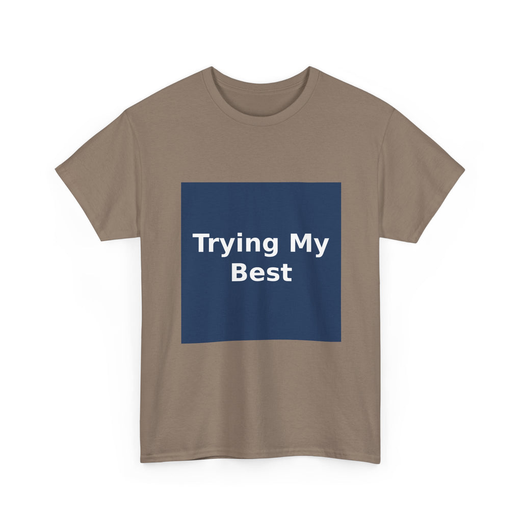 "Trying My Best" Black Cat Kids Tee | College Girl Gift | Fashion | KayKay Classics