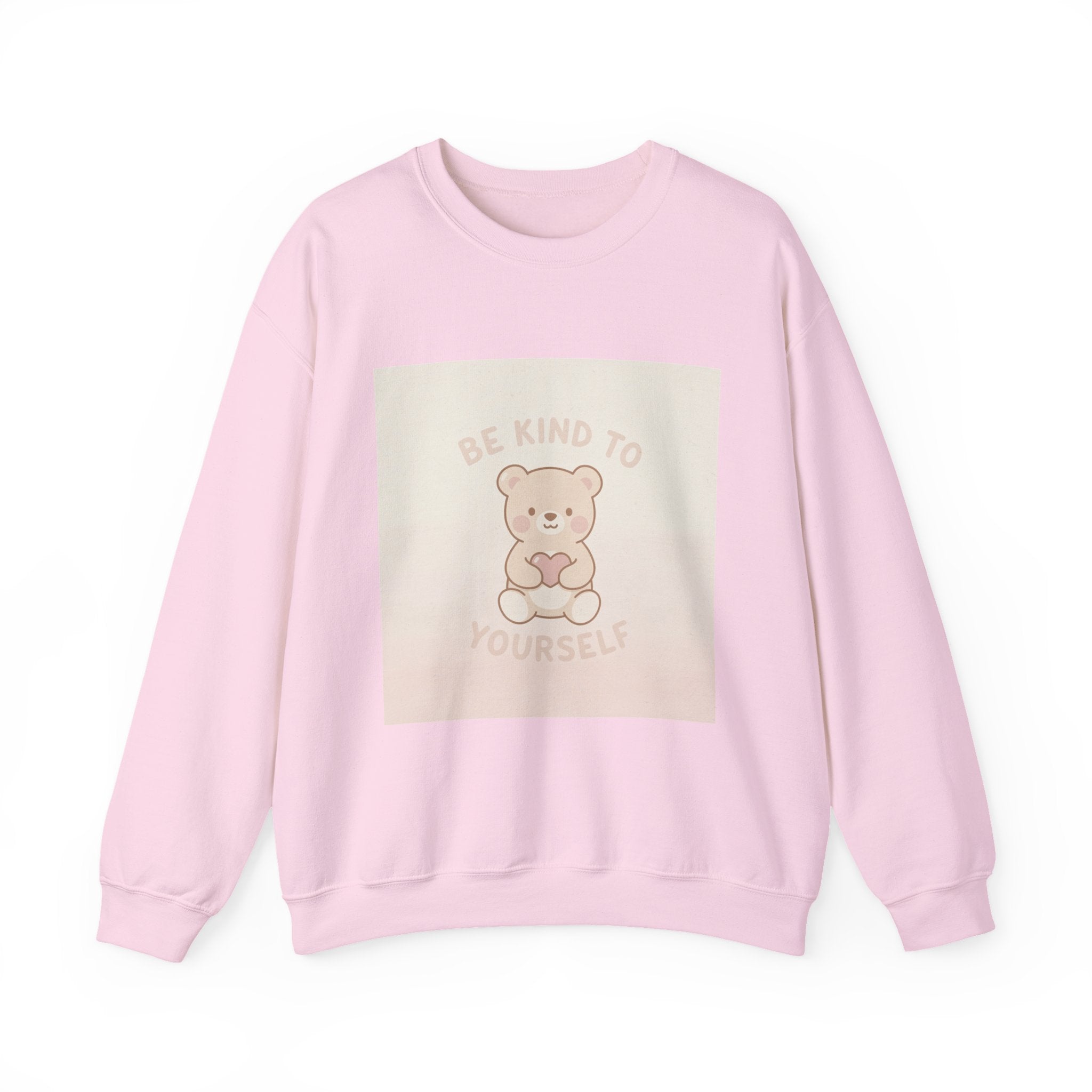"BE KIND TO YOURSELF" Black Cat Crewneck | College Girl Gift | Fashion | KayKay Classics