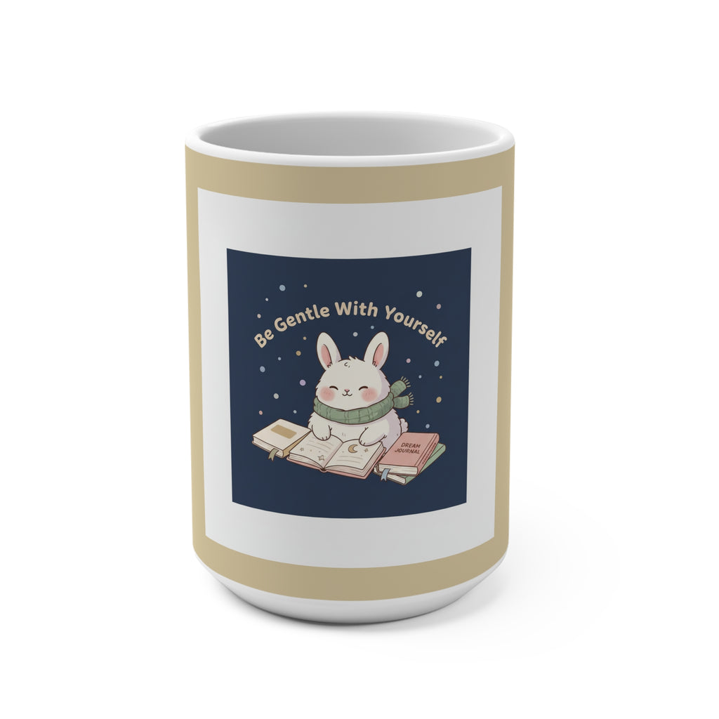 Rabbit Mug 15oz – Be Gentle With Yourself