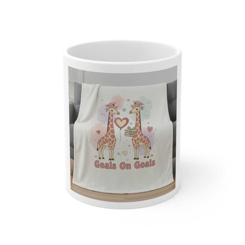 Goals On Goals Giraffe Mug 11oz