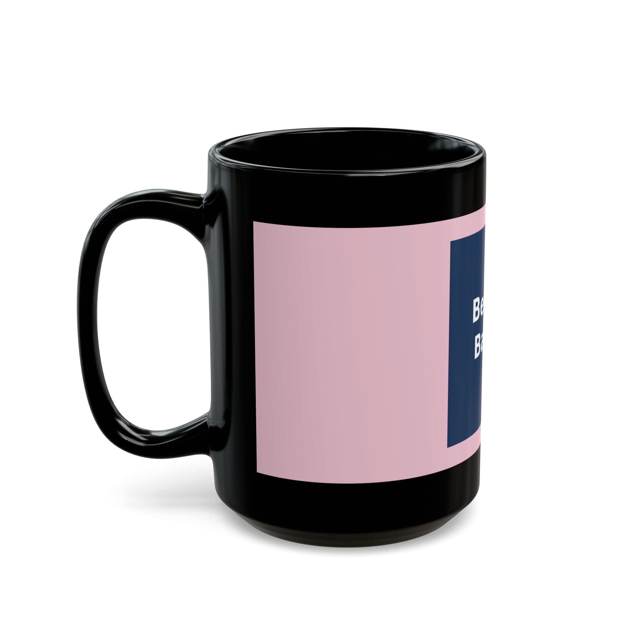 "Beauty Basics" Black Cat Black Mug | College Girl Gift | Fashion | KayKay Classics
