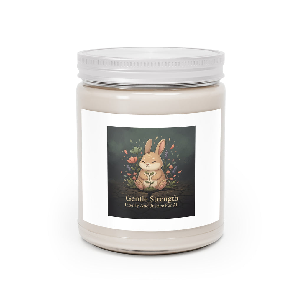 Bunny Scented Candle – Gentle Strength Liberty and Justice for