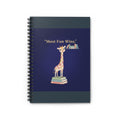 Giraffe Spiral Notebook – Most Fun Wins