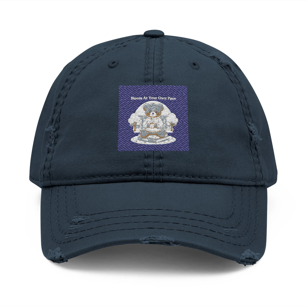 Bear Dad Hat – Bloom at Your Own Pace