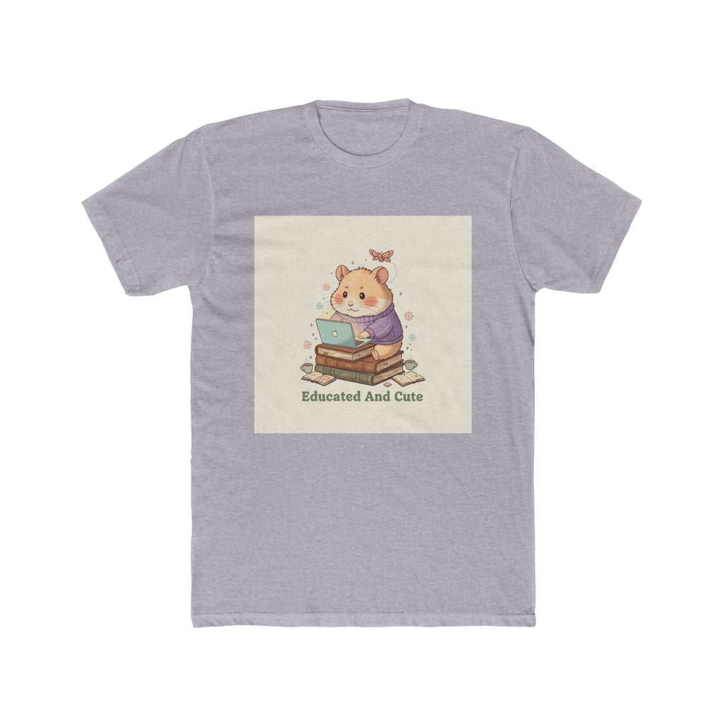 Educated And Cute Hamster Unisex Tee