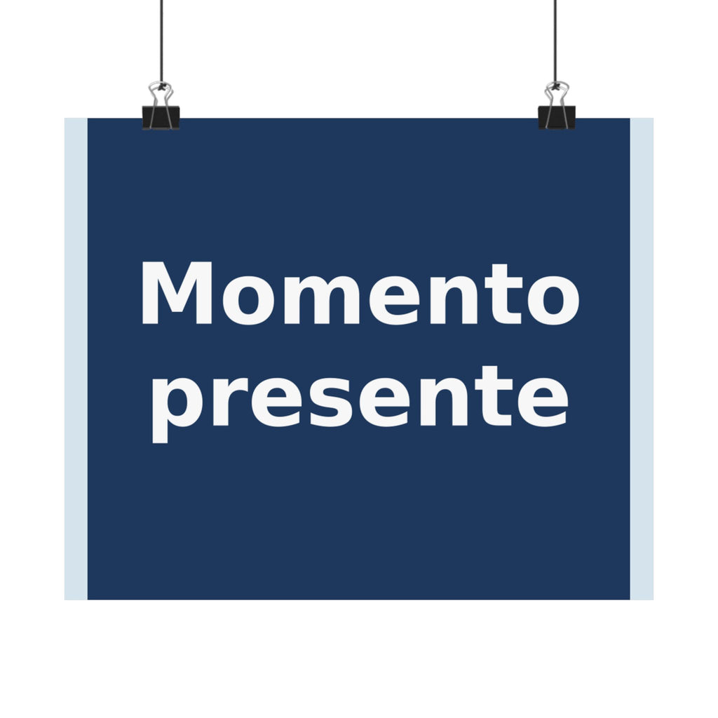 "Momento presente" Black Cat Poster | College Girl Gift | Fashion | KayKay Classics