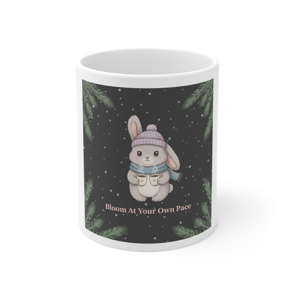 Bunny Mug 11oz – Bloom at Your Own Pace