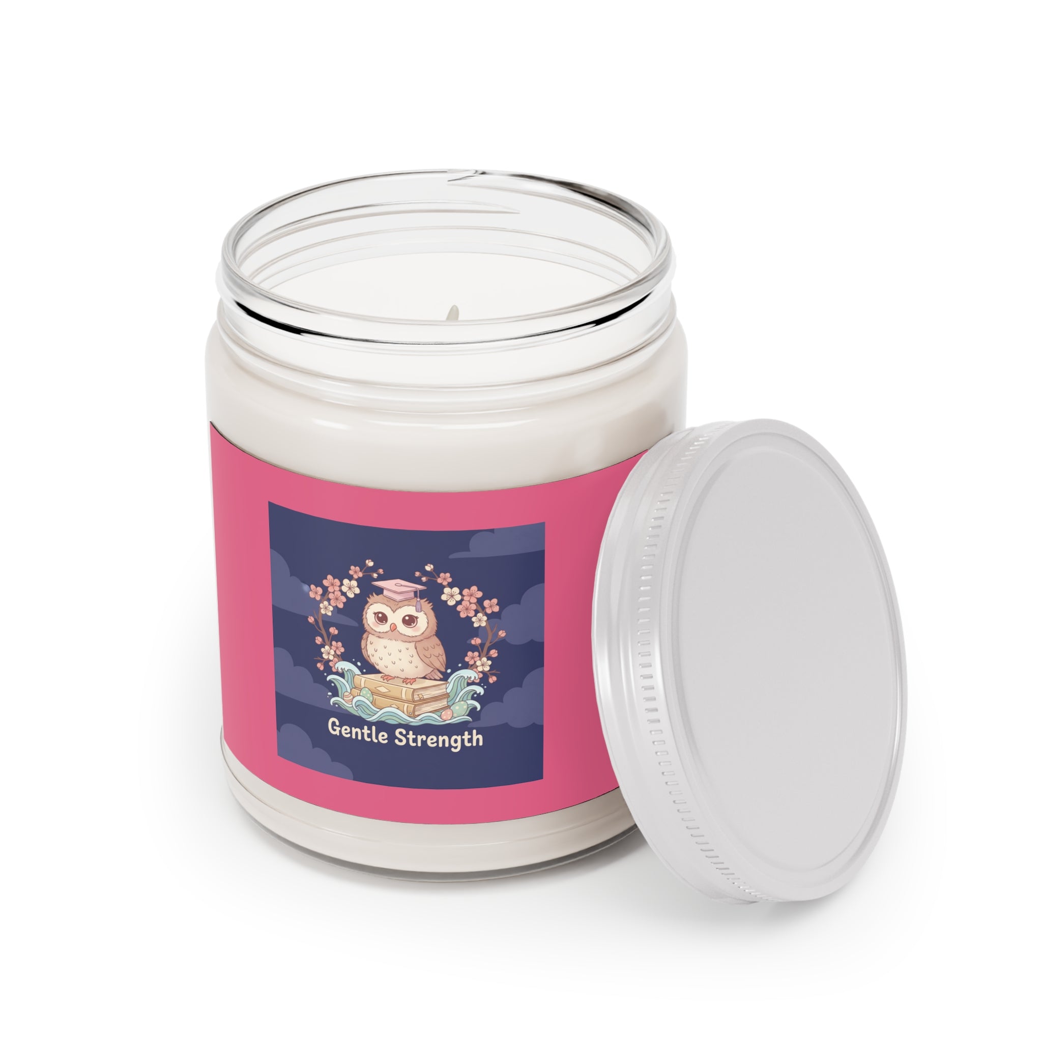 Owl Scented Candle – Gentle Strength