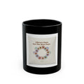 Library Days Are The Best Days Black Mug 11oz