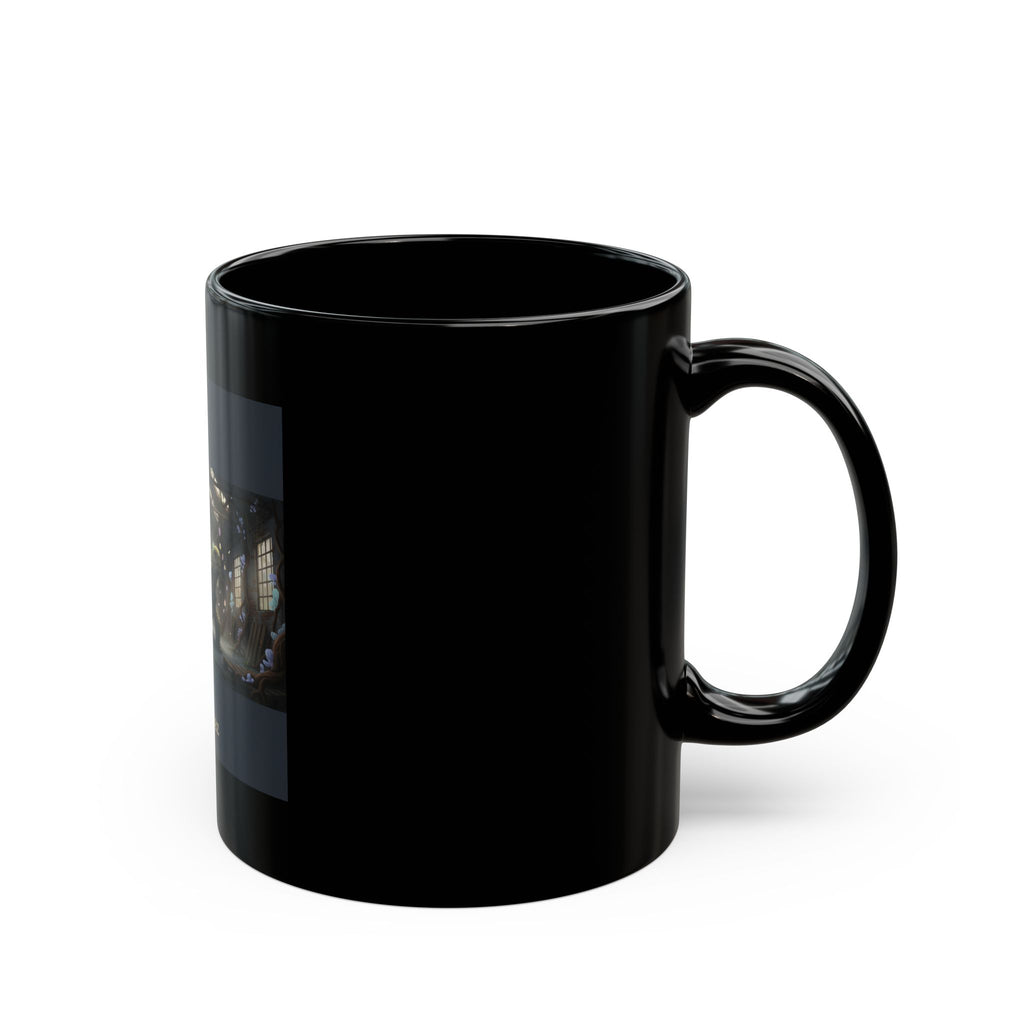 Eres Capaz Turtle Black Mug 11oz