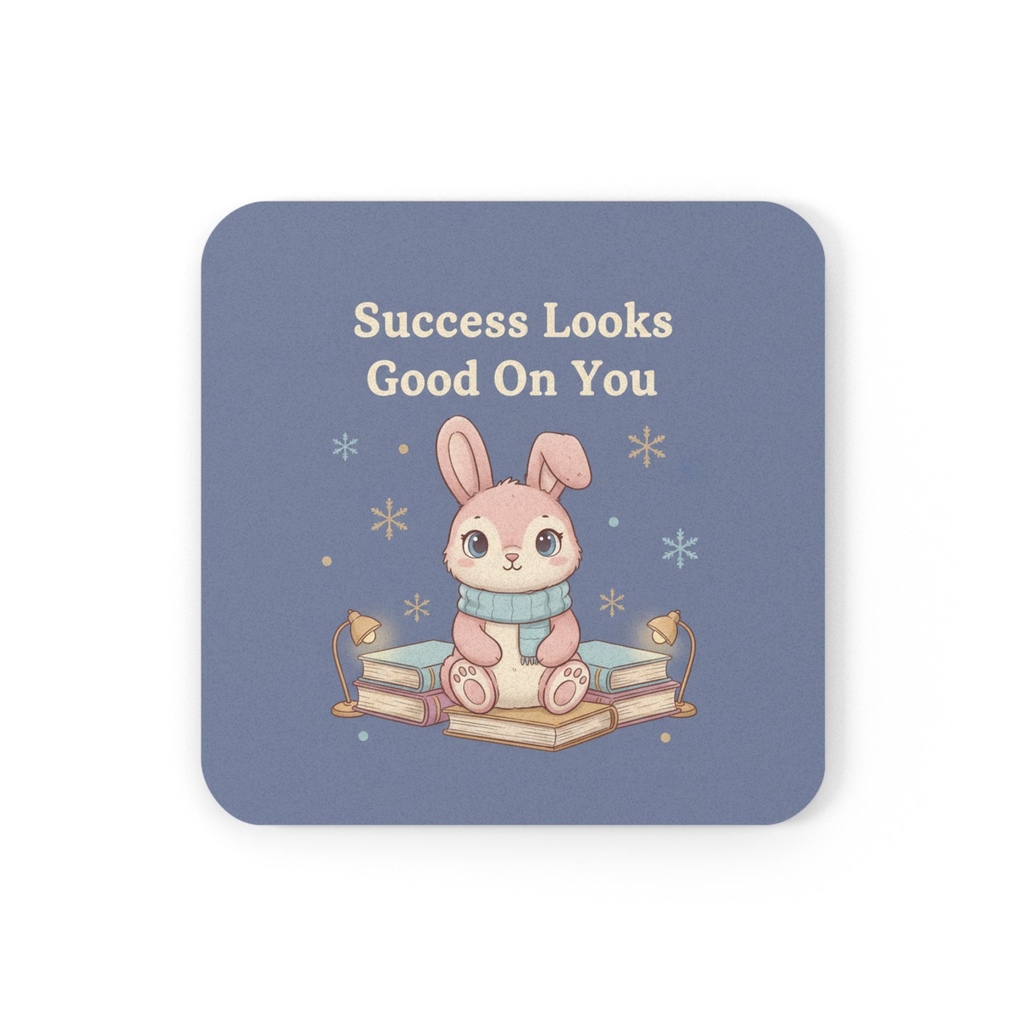 Rabbit Cork Coaster – Success Looks Good on You