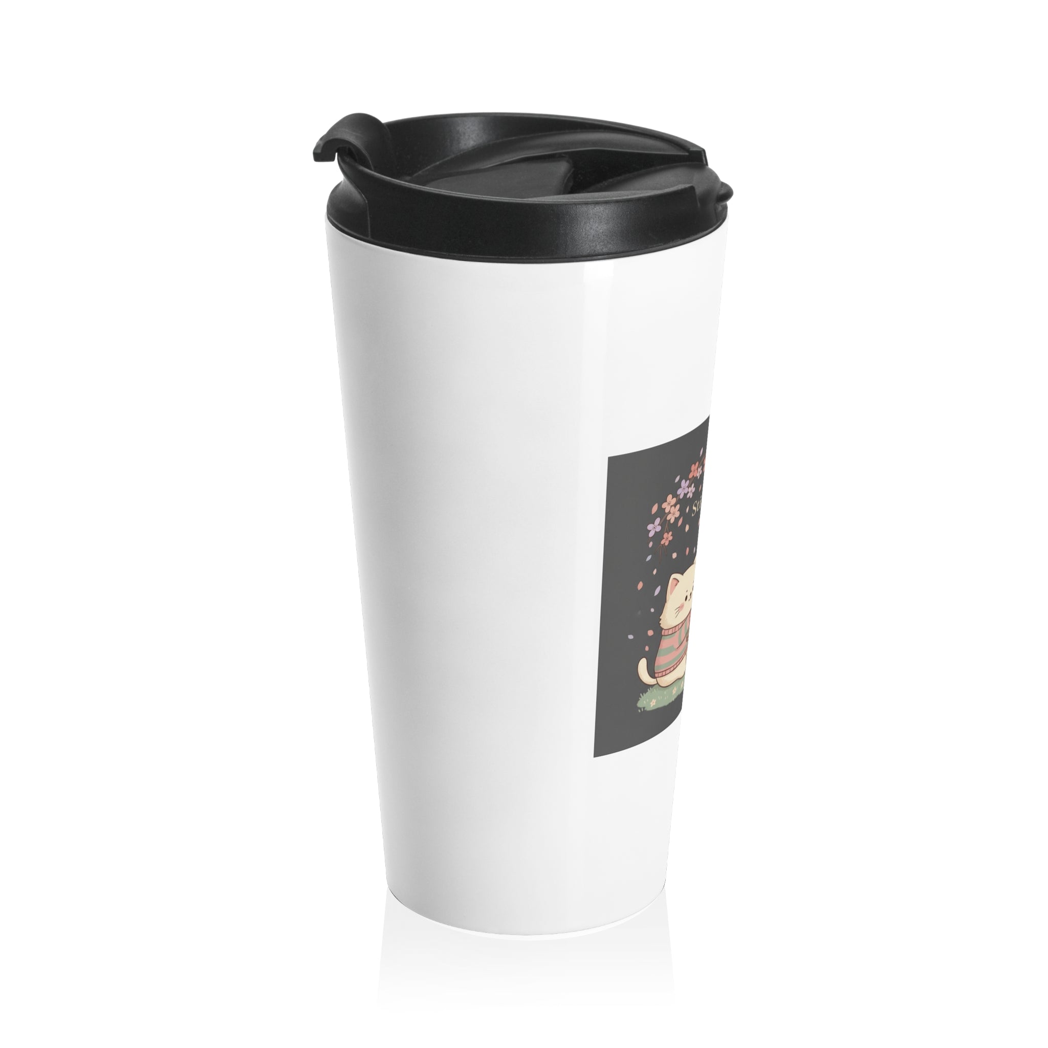 Cat Travel Mug – Still Becoming