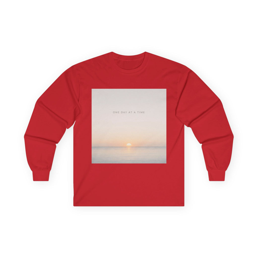 ONE DAY AT A TIME Long Sleeve Tee
