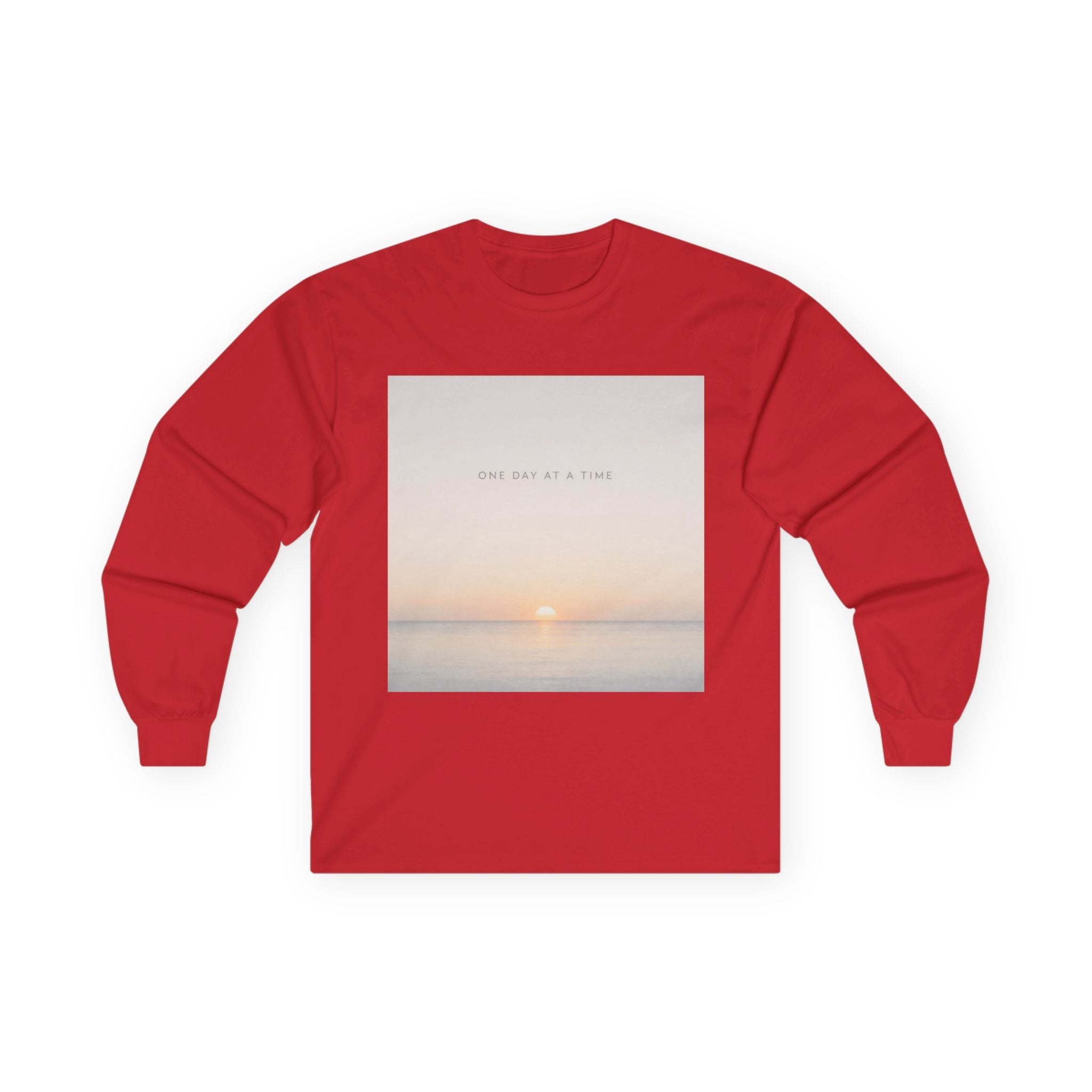 ONE DAY AT A TIME Long Sleeve Tee