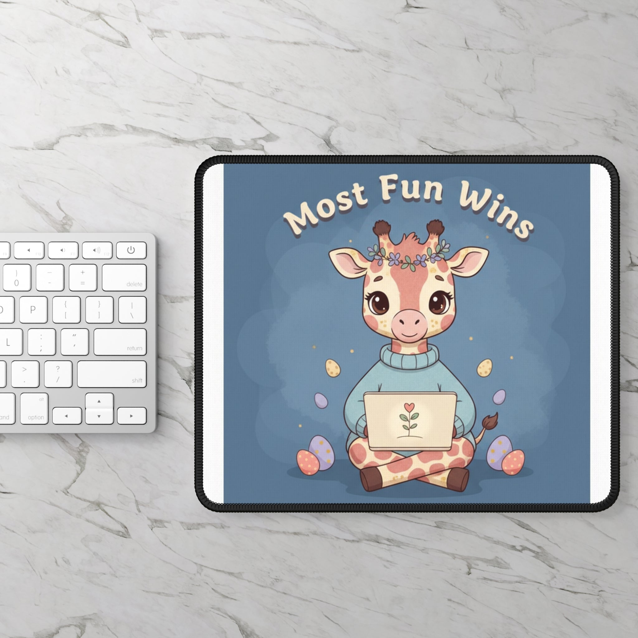 Giraffe Mouse Pad – Most Fun Wins
