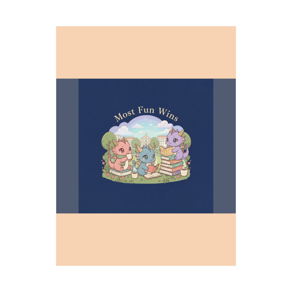 Baby Dragons Poster – Most Fun Wins