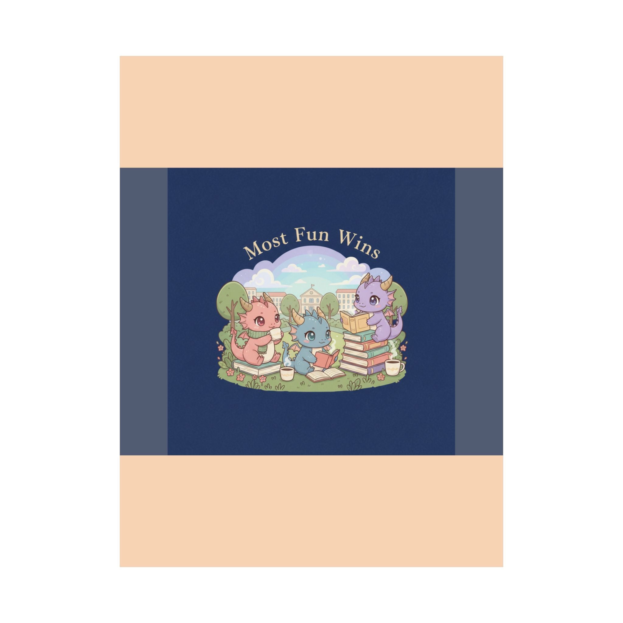 Baby Dragons Poster – Most Fun Wins
