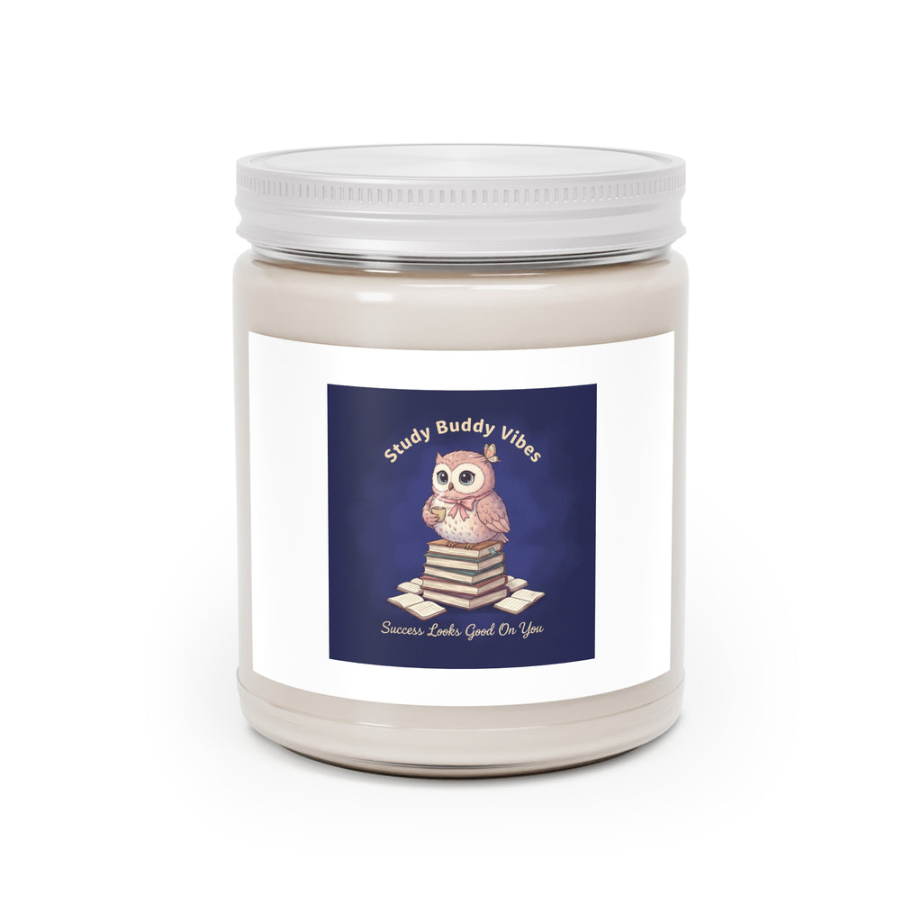 Owl Scented Candle – Study Buddy Vibes Success Looks Good on
