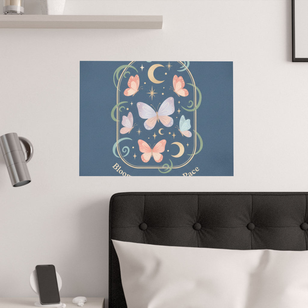 Bloom at Your Own Pace Poster