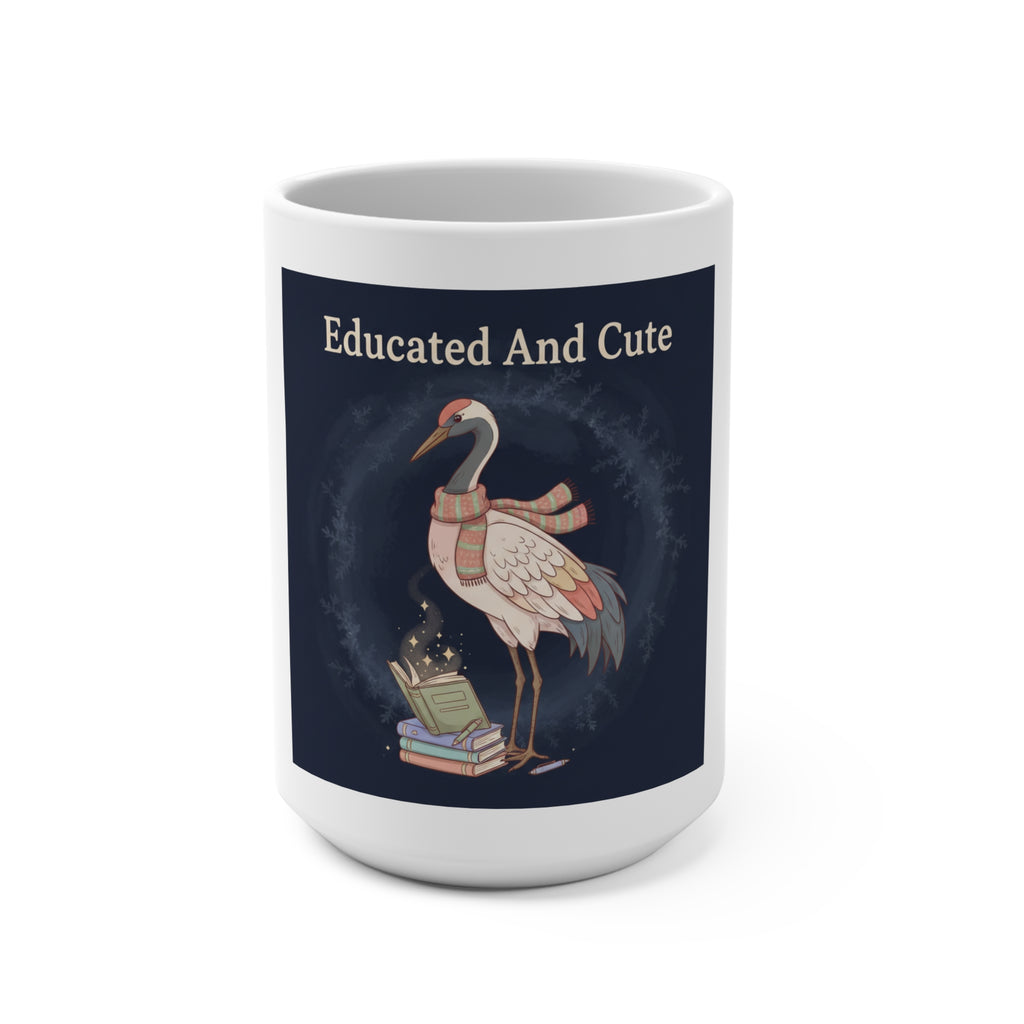 Owl Mug 15oz – Educated and Cute
