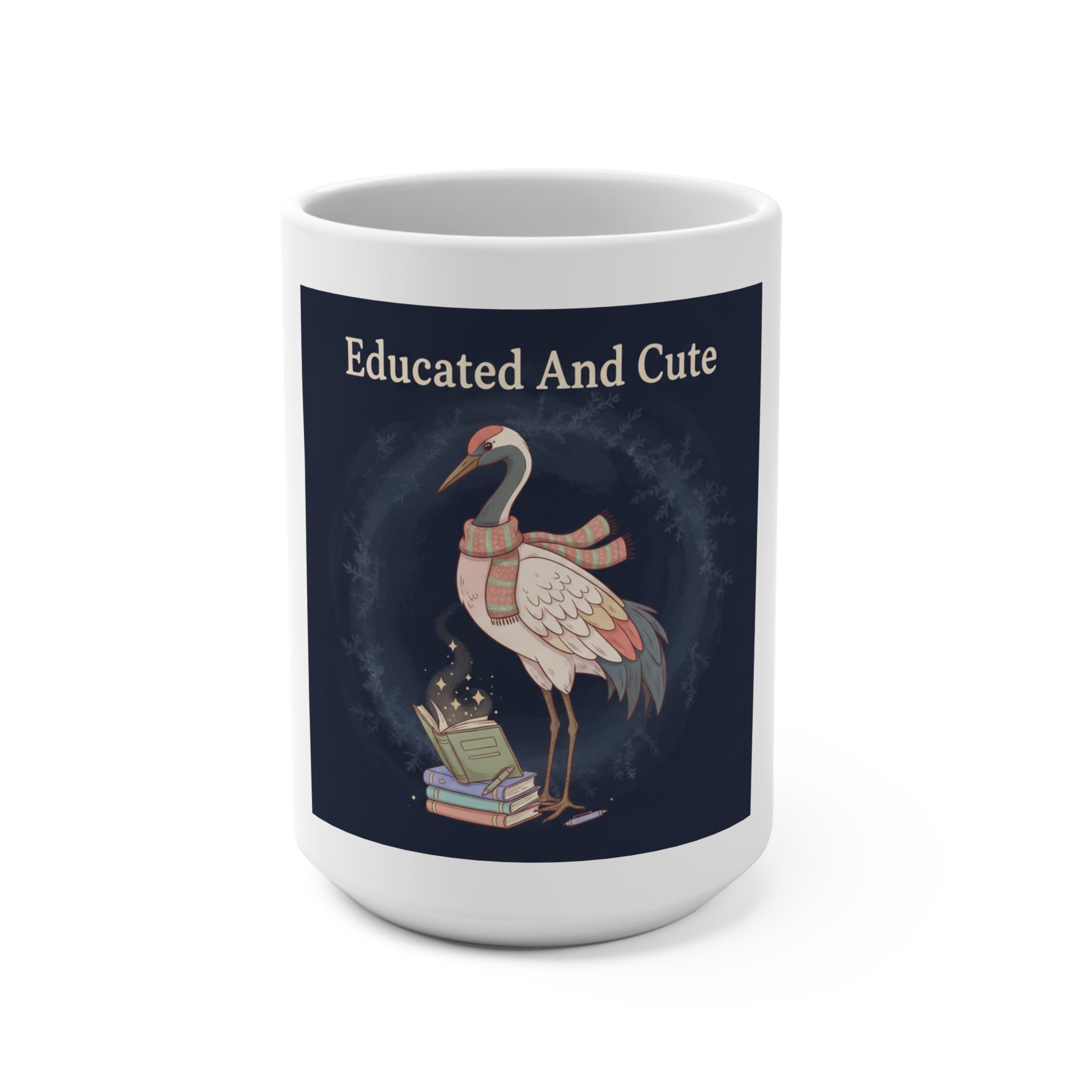 Owl Mug 15oz – Educated and Cute