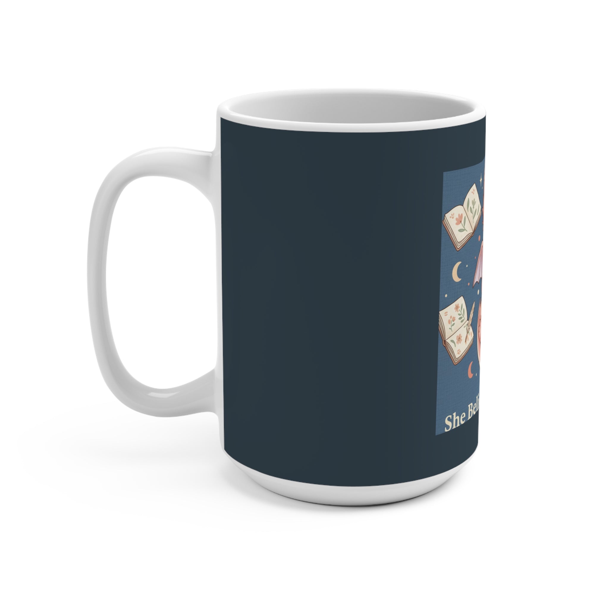 Dragon Mug 15oz – She Believed She Could