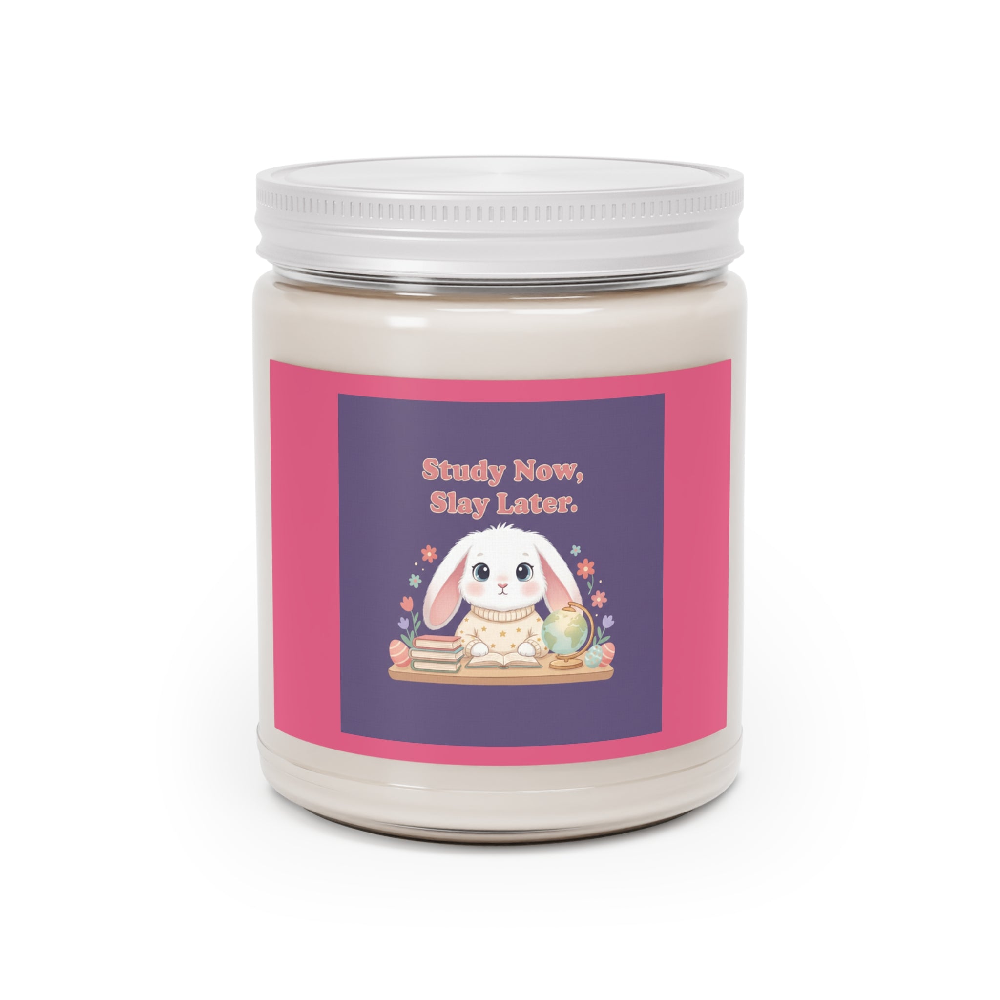 Bunny Scented Candle – Study Now Slay Later
