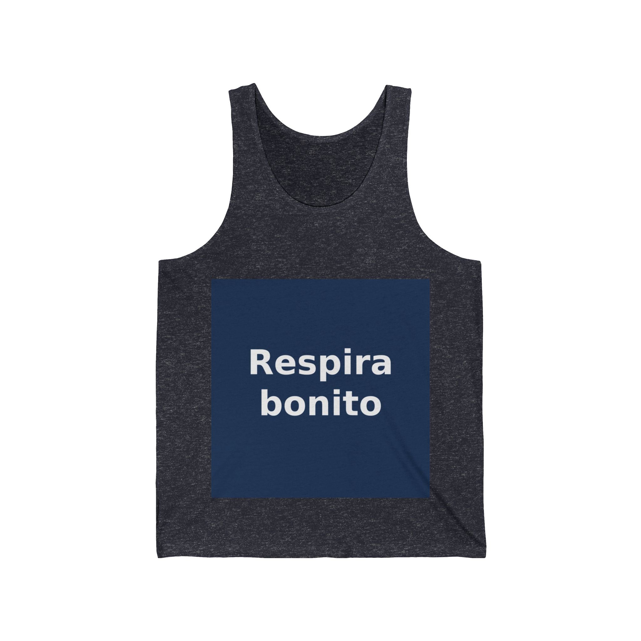 "Respira bonito" Black Cat Tank Top | College Girl Gift | Fashion | KayKay Classics