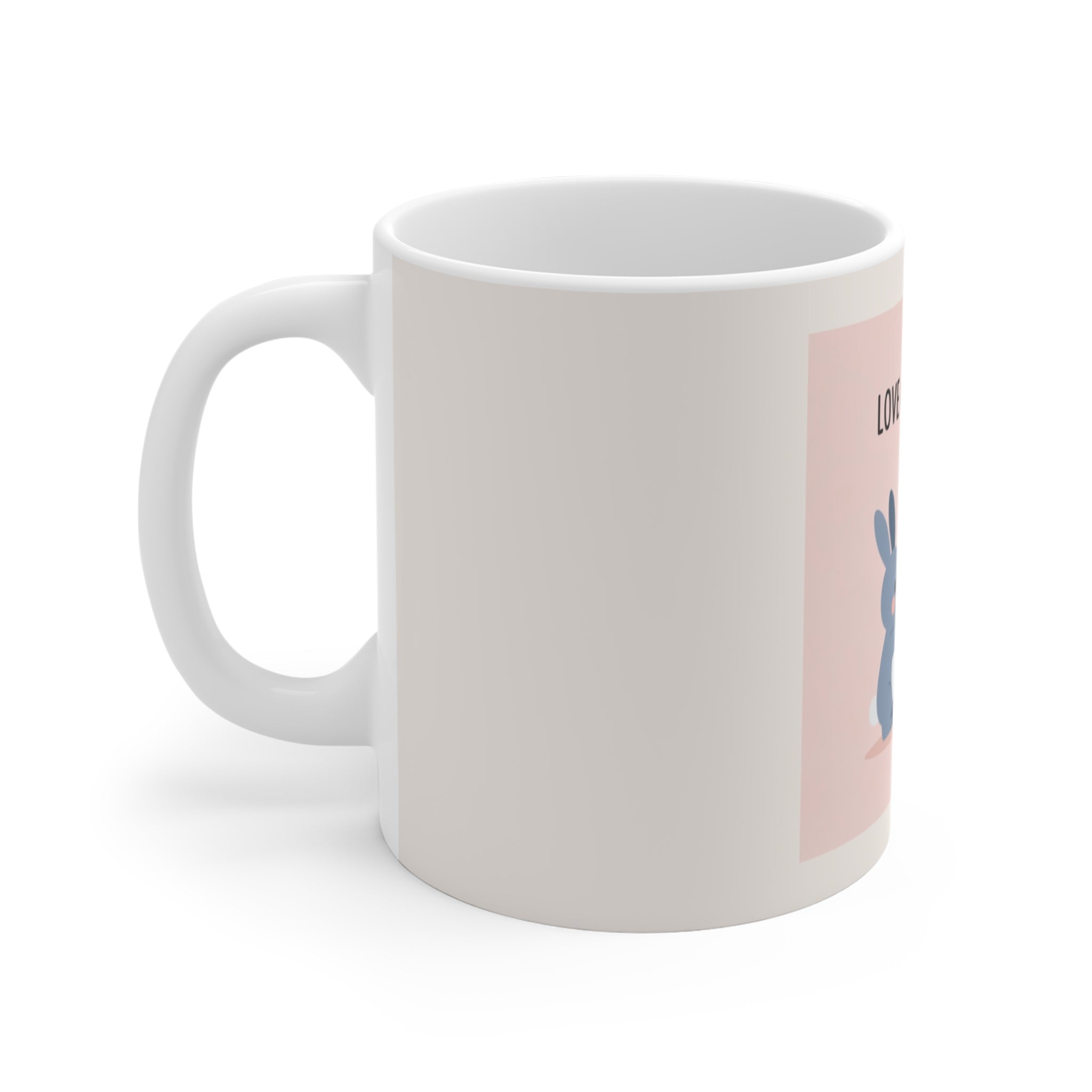 "LOVE CAN BE SOFT" Black Cat Mug | College Girl Gift | Fashion | KayKay Classics