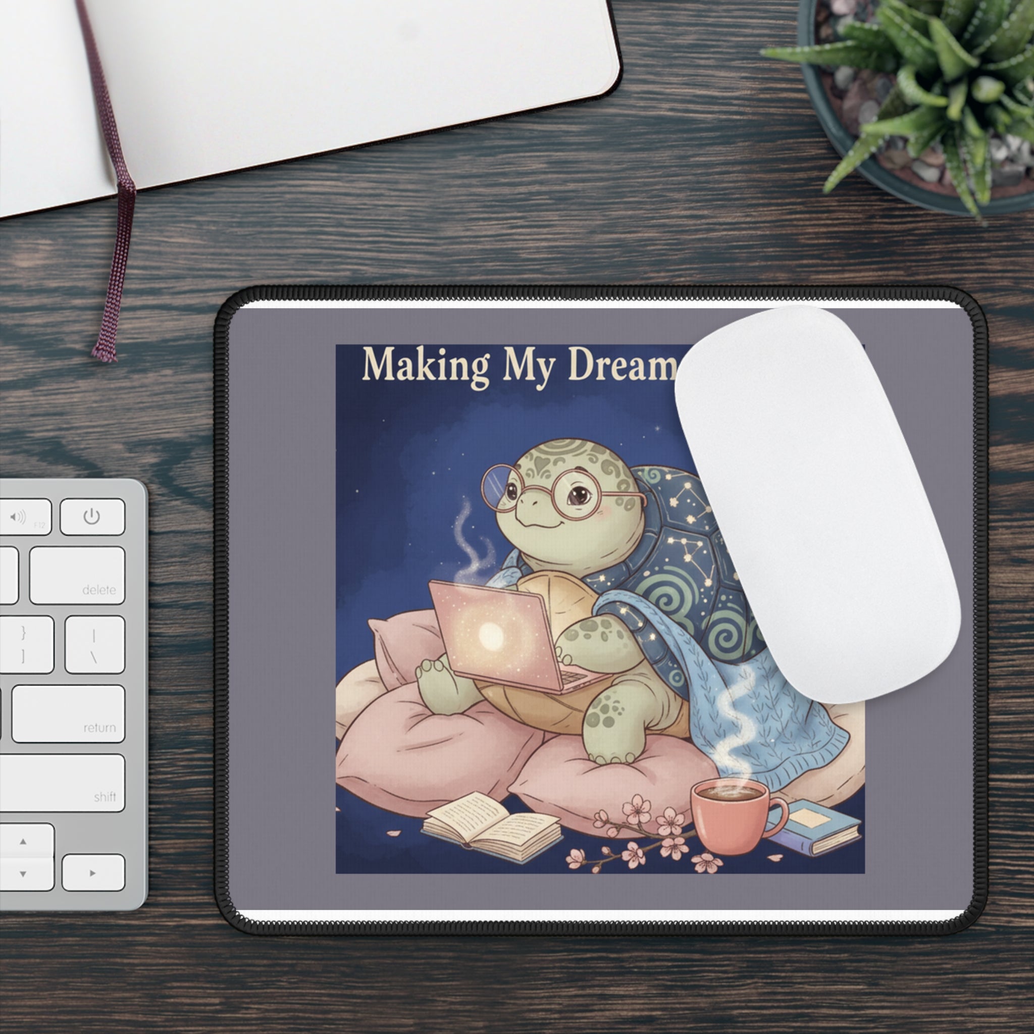 Turtle Mouse Pad – Making My Dreams Happen