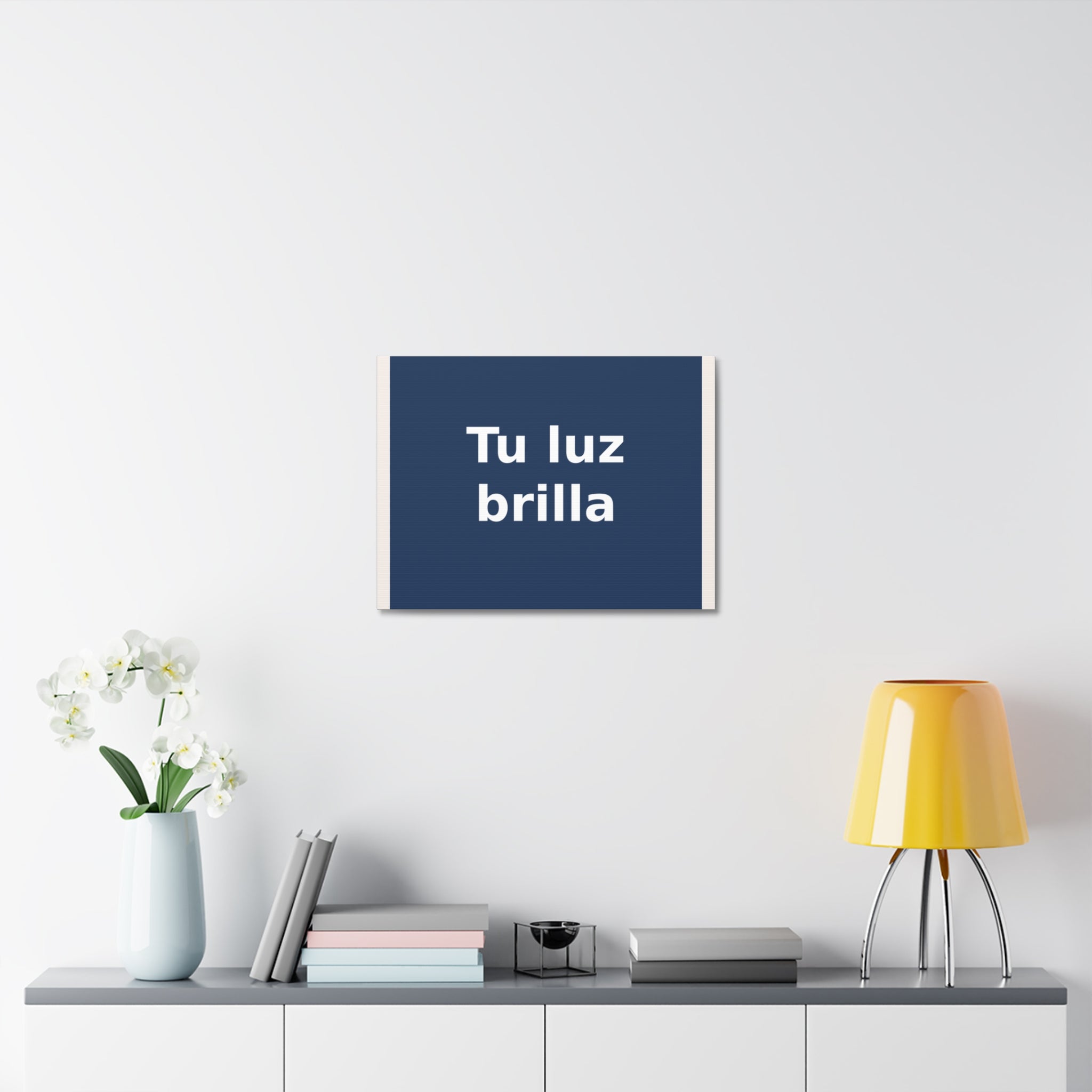 "Tu luz brilla" Black Cat Canvas | College Girl Gift | Fashion | KayKay Classics