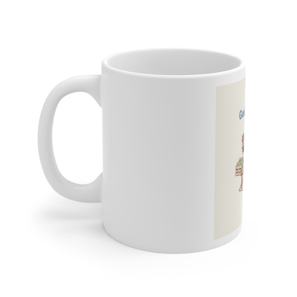 Goals On Goals Cat Mug 11oz
