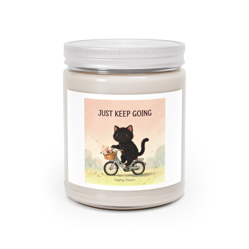 JUST KEEP GOING Cat Scented Candle