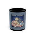 Turtle Black Mug 11oz – Making My Dreams Happen