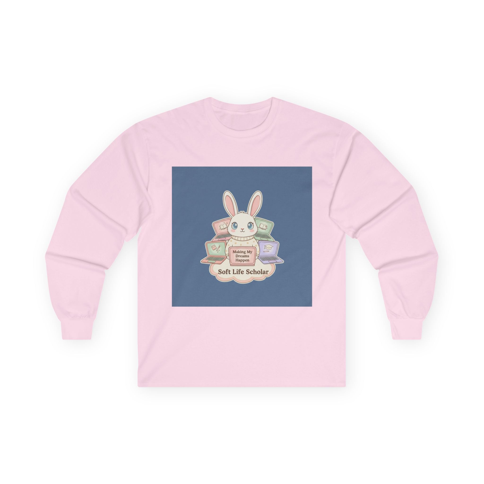 Bunny Long Sleeve Tee – Making My Dreams Happen Soft Life Schola
