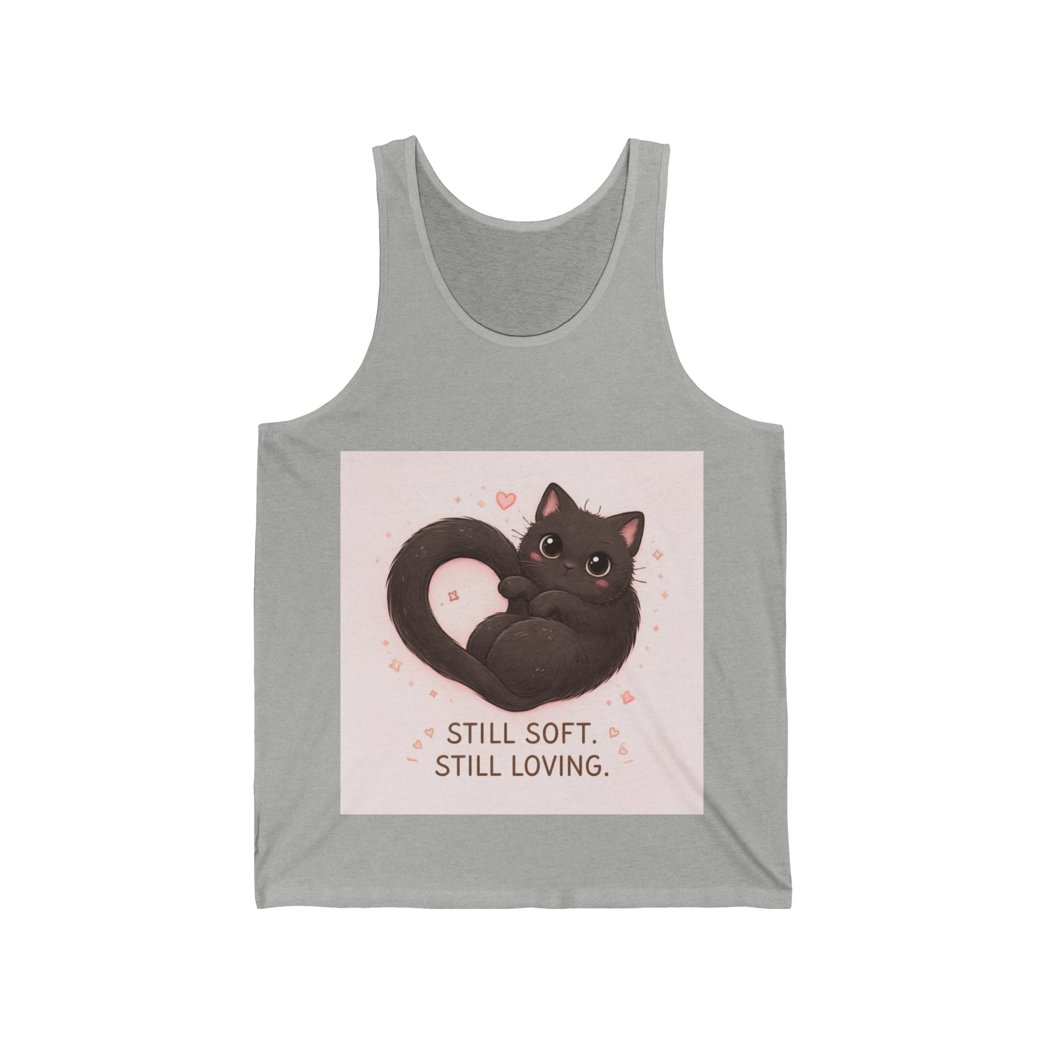 STILL SOFT. STILL LOVING Cat Tank Top