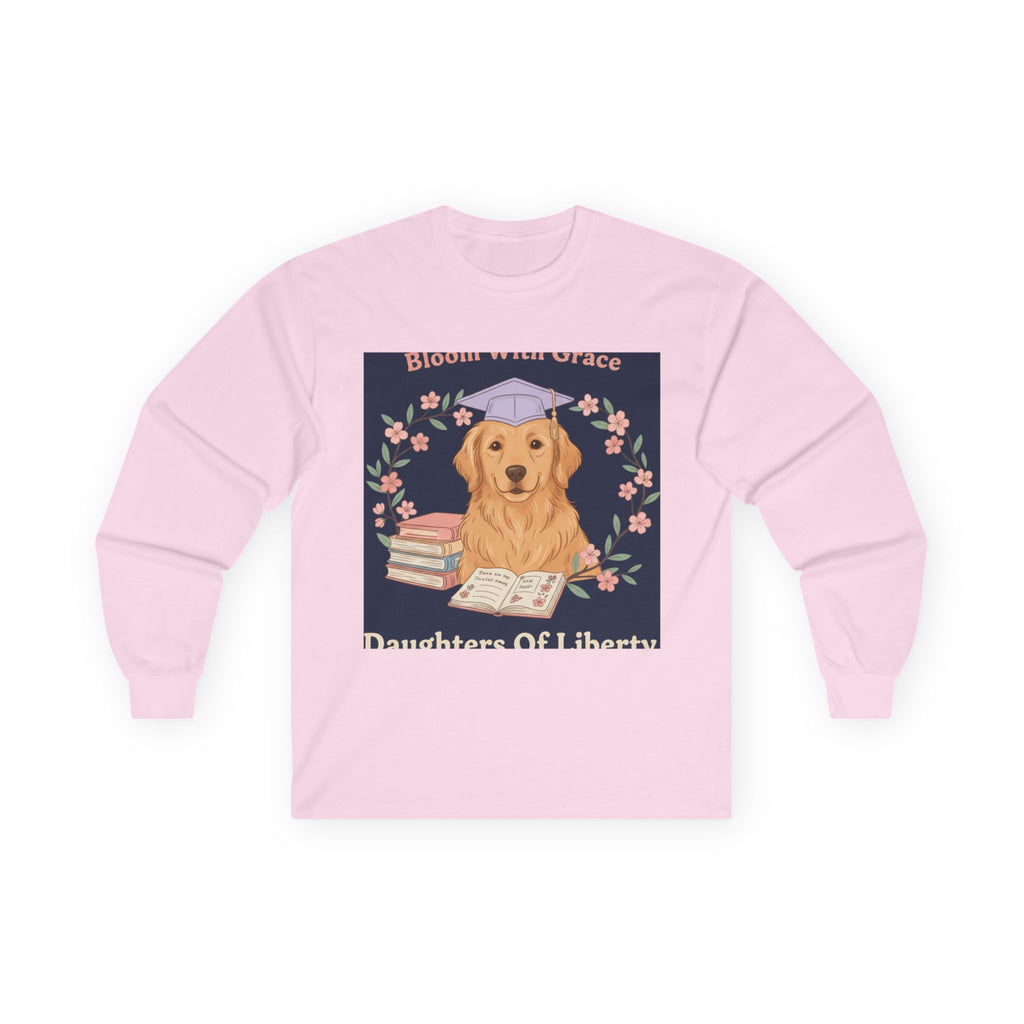 Golden Retriever Long Sleeve Tee – Bloom With Grace