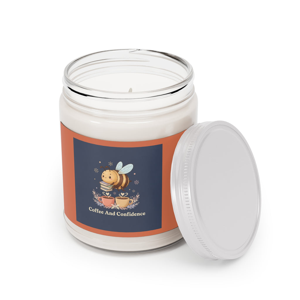 Bear Scented Candle – Coffee and Confidence