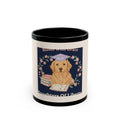 Golden Retriever Black Mug 11oz – Bloom With Grace