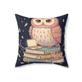 Owl Square Pillow – Success Looks Good on You