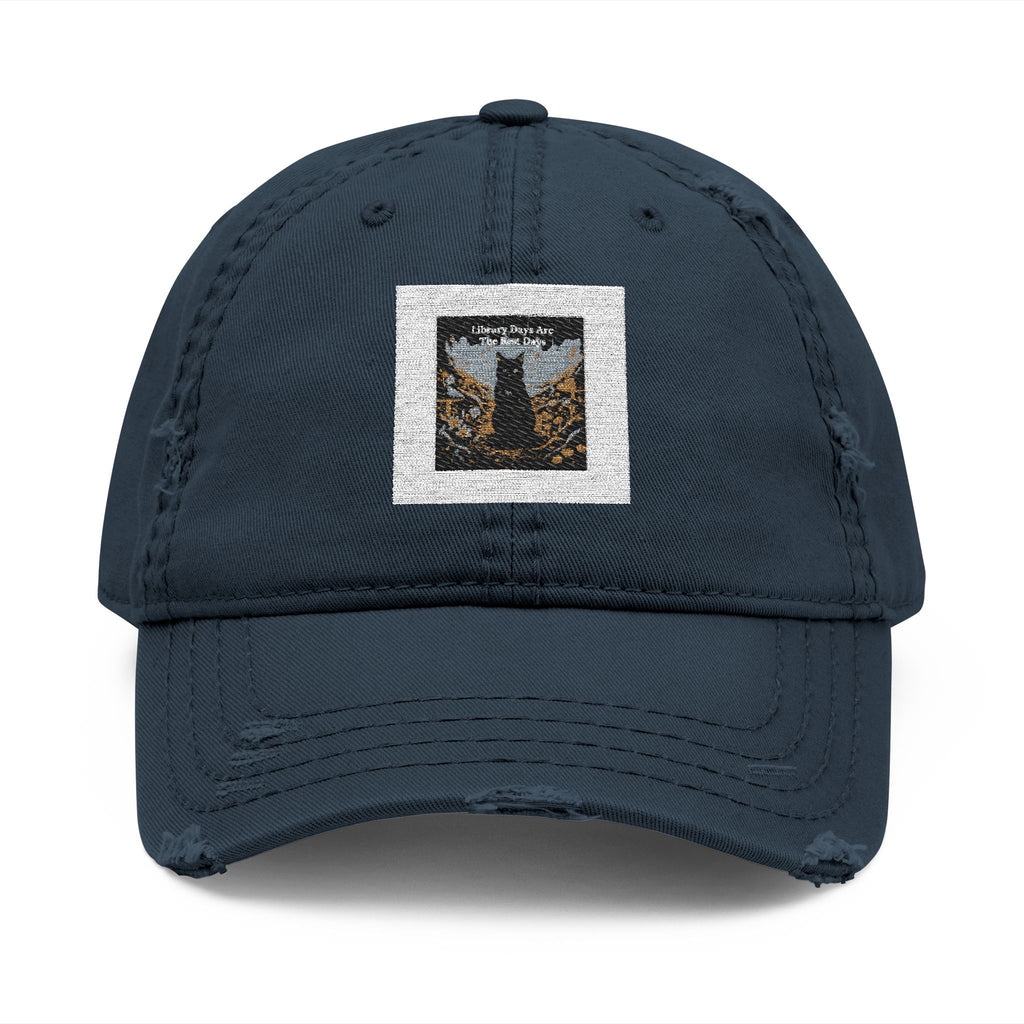 Cat Dad Hat – Library Days Are the Best Days