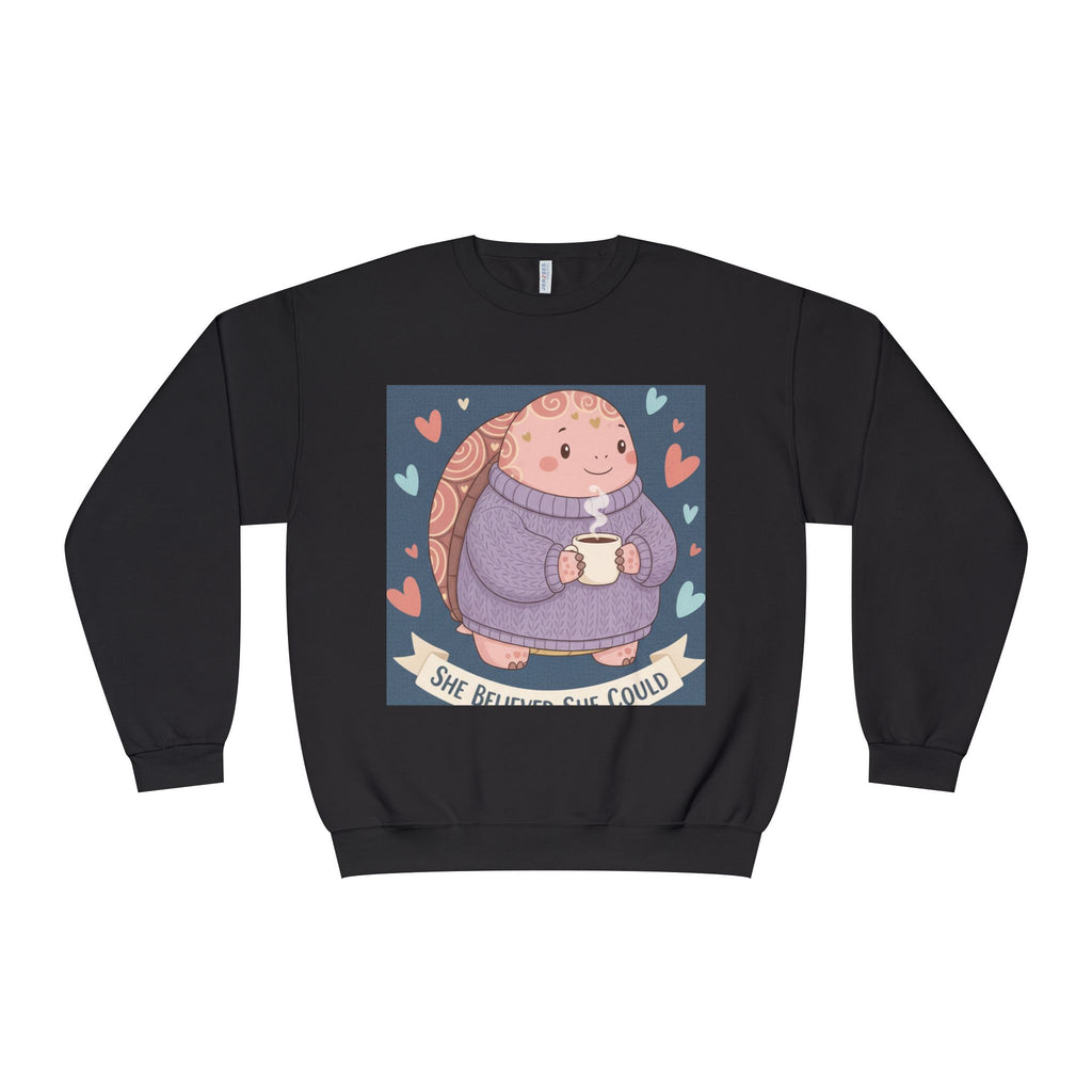 Turtle Crewneck Sweatshirt – She Believed She Could