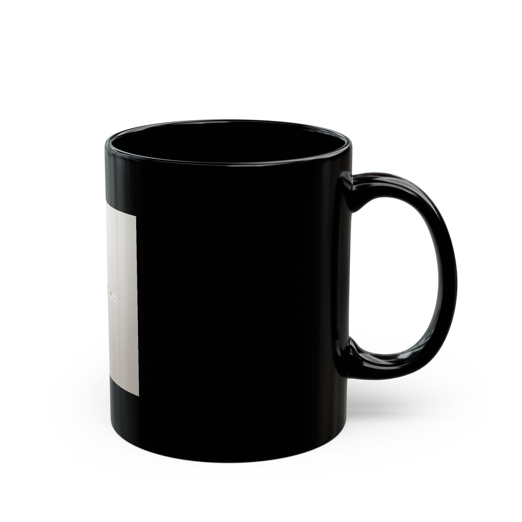 quiet confidence Black Mug