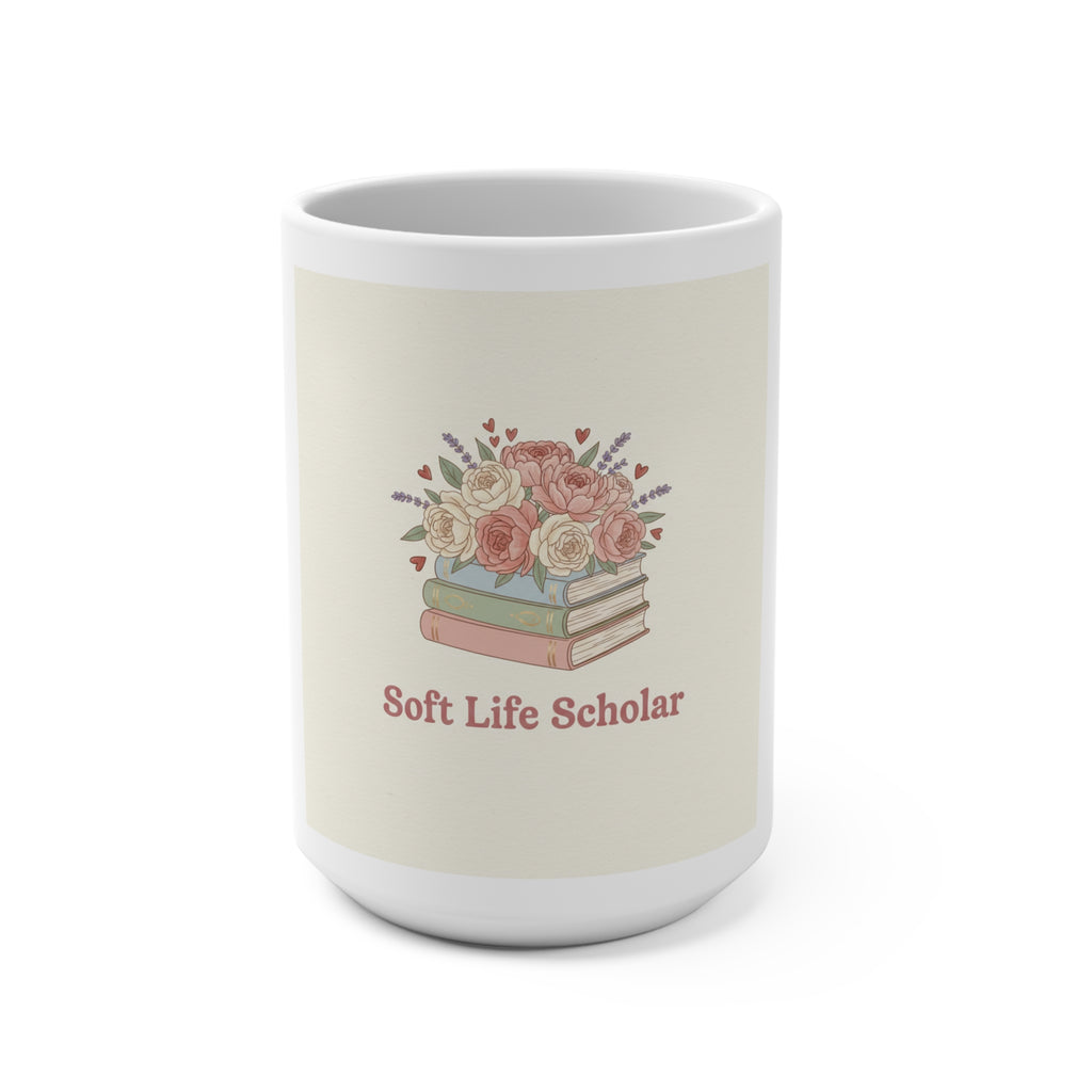 Soft Life Scholar Mug 15oz