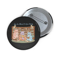 Cats With Glasses Pin Button – You Are Allowed to Grow Slowly